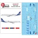 Lima November Decals 144-651 1/144 Sas Erj195 New Scheme