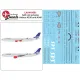 Lima November Decals 144-661 1/144 Sas A330/340 Early Scheme