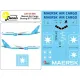 Lima November Decals 144-668 1/144 Maersk Air Cargo B777-200f
