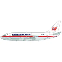 Lima November Decals 200-04 1/200 Braathens Safe B737-200 Old And New Scheme