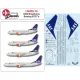 Lima November Decals 200-14 1/200 Sas Braathens B737s