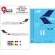 Lima November Decals 200-23 1/200 Sas Dc-9-41 Oy-kgr In The Current Cs