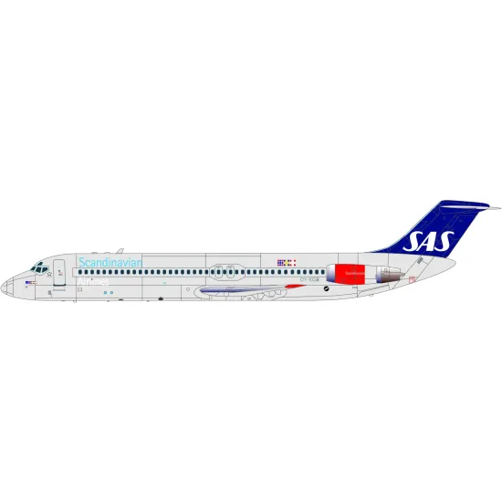 Lima November Decals 200-23 1/200 Sas Dc-9-41 Oy-kgr In The Current Cs