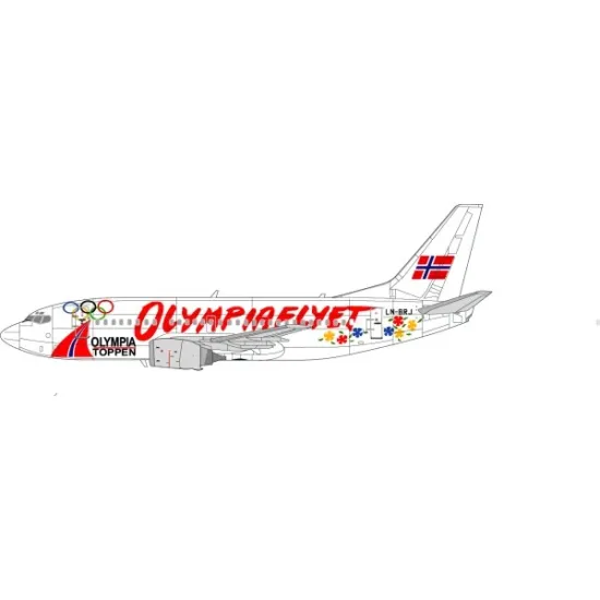 Lima November Decals 200-30 1/200 Braathens Safe B737-500 Olympiaflyet Colours