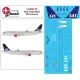 Lima November Decals 200-35 1/200 Sas A320 Neo Old Cs