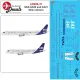 Lima November Decals 200-37 1/200 Sas A320/321 New Cs