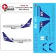 Lima November Decals 200-38 1/200 Sas B737-700 New Cs