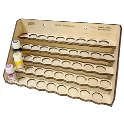 Lmg Wo-1235 Paint Stand For 45 Containers With A Diameter Of 25mm