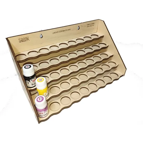 Lmg Wo-1235 Paint Stand For 45 Containers With A Diameter Of 25mm