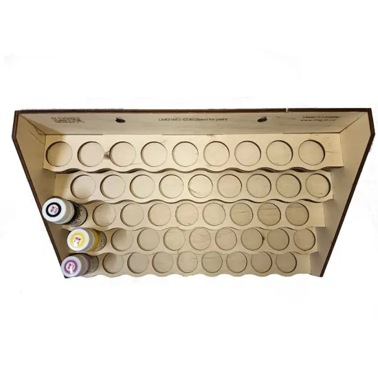 Lmg Wo-1235 Paint Stand For 45 Containers With A Diameter Of 25mm