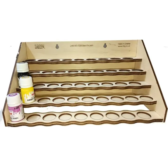 Lmg Wo-1235 Paint Stand For 45 Containers With A Diameter Of 25mm