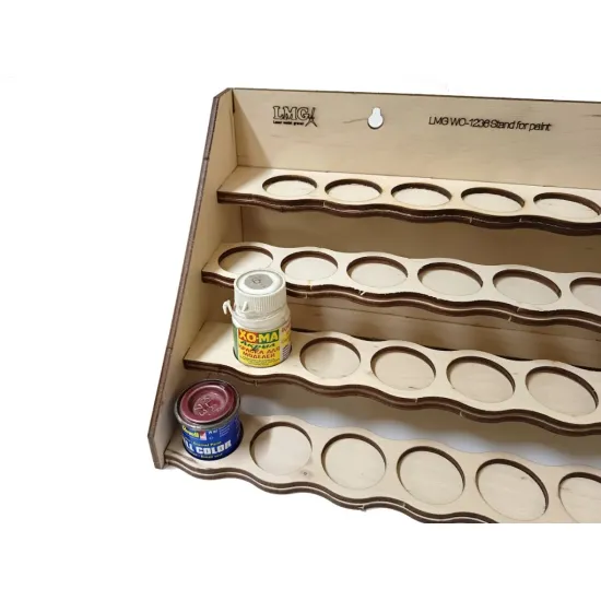 Lmg Wo-1236 Paint Stand For 30 Containers With A Diameter Of 30mm