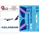 Lima November Decals 200-53 1/200 Icelandair B737 Max 8 Tf-icu