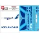 Lima November Decals 200-55 1/200 Icelandair B737 Max 8 Tf-ics