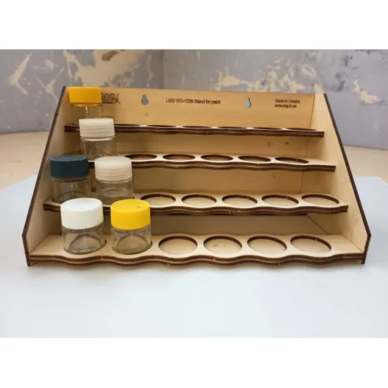 Lmg Wo-1237 Paint Stand For 26 Containers With A Diameter Of 35mm