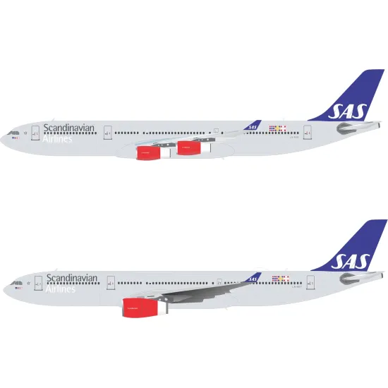 Lima November Decals 200-57 1/200 Sas Airbus A330/340 Old Cs
