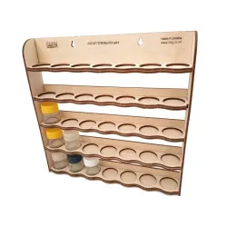 Lmg Wo-1238 Wall Module For 35 Containers With A Diameter Of 35 Mm