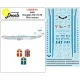Lima November Decals 200-61 1/200 Sas Dc-10 First Scheme