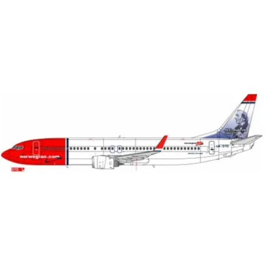 Lima November Decals 200-64 1/200 Norwegian B737-800 Ln-dyd H.c.andersen