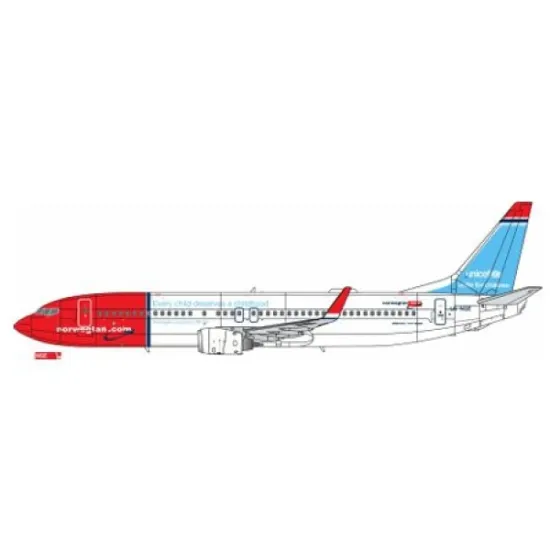 Lima November Decals 200-67 1/200 Norwegian B737-800 Ln-nge Unicef