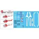 Lima November Decals 32-01 1/32 Norwegian Air Ambulanse Mbb Bo-105s