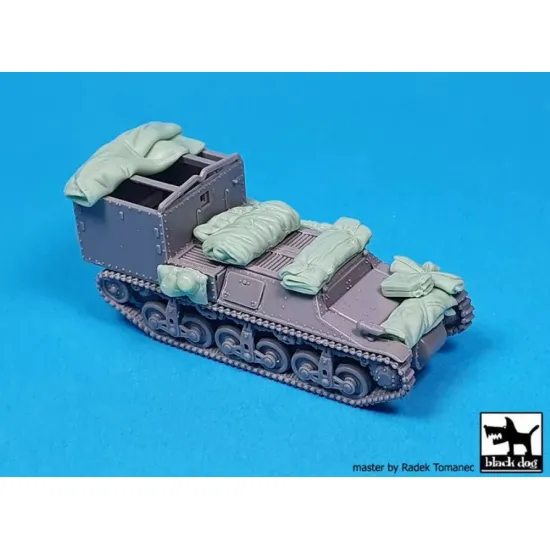 Black Dog T72196 1/72 Sd Kfz 135 Accessories Set For Rpm