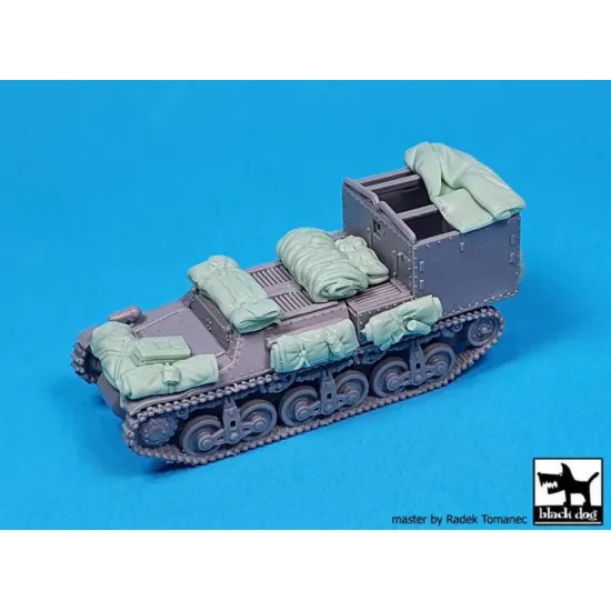 Black Dog T72196 1/72 Sd Kfz 135 Accessories Set For Rpm