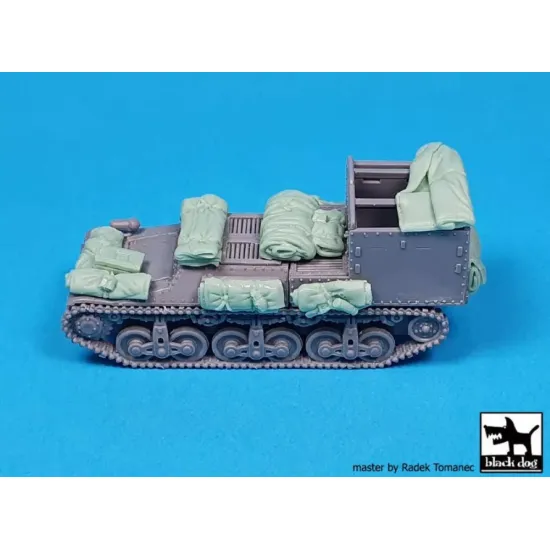 Black Dog T72196 1/72 Sd Kfz 135 Accessories Set For Rpm