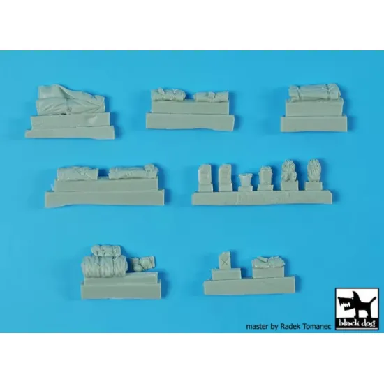 Black Dog T72196 1/72 Sd Kfz 135 Accessories Set For Rpm