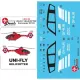Lima November Decals 32-04 1/32 Uni-fly Helicopter Ec135
