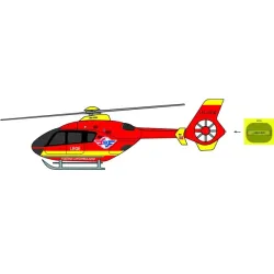 Lima November Decals 32-05 1/32 Norwegian Air Ambulanse Ec135 In The Old Cs