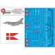 Lima November Decals 32-d04 1/32 Royal Danish Air Force F-16 In F-35 Colors