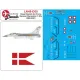 Lima November Decals 48-d05 1/48 Royal Danish Air Force F-16 In Late Colors