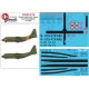 Lima November Decals 48-d12 1/48 Royal Danish Air Force Dhc-1 Chipmunk