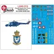 Lima November Decals 48-d16 1/48 Royal Danish Air Force Navy Lynx