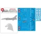 Lima November Decals 48-d23 1/48 Royal Danish Air F-16b Et199 With Argentinian Markings