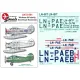 Lima November Decals 72-501 1/72 Noorduyn Norseman Wideroes And Polarfly And Masks