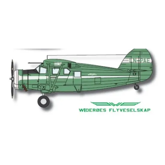 Lima November Decals 72-501 1/72 Noorduyn Norseman Wideroes And Polarfly And Masks