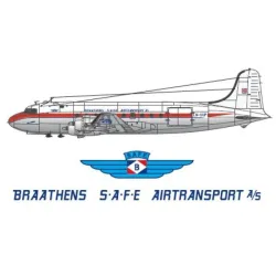 Lima November Decals 72-505 1/72 Dc-4 Braathens S.a.f.e.
