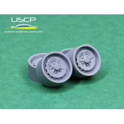 Uscp 24p114 1/24 3d Printed Resin Wheels Gkn Kent Wheels 15