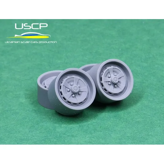 Uscp 24p114 1/24 3d Printed Resin Wheels Gkn Kent Wheels 15