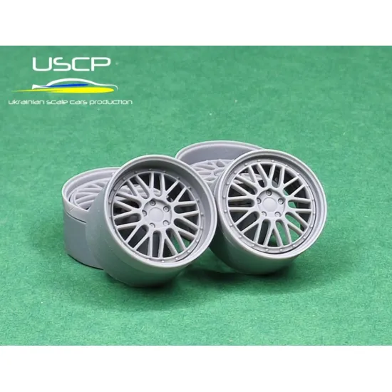 Uscp 24p095 1/24 3d-printed Wheels Bbs Lm 19
