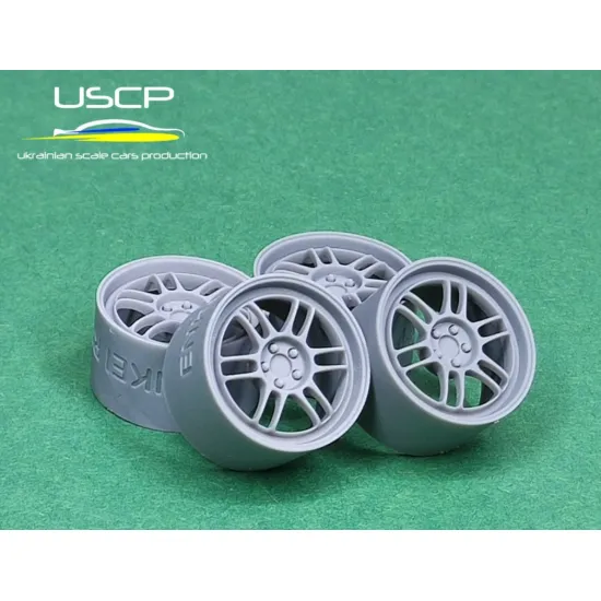 Uscp 24p207 1/24 3d-printed Wheels Enkei Rpf1 17