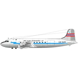 Lima November Decals 72-521 1/72 Fred Olsen Old Cs Dc-4