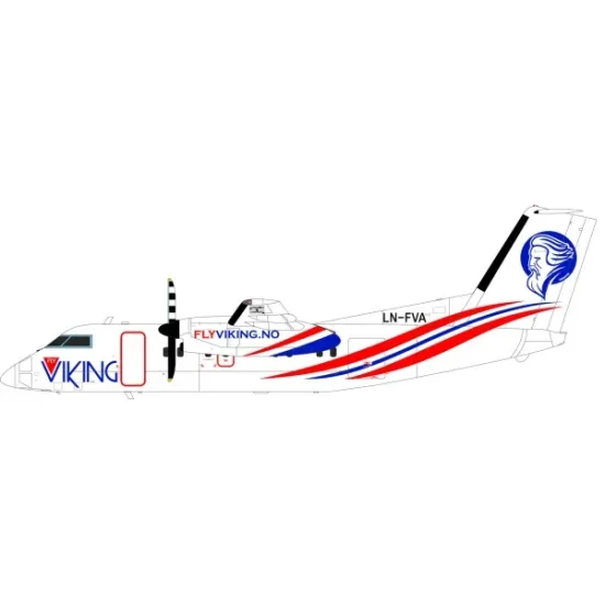 Lima November Decals 72-540 1/72 Fly Viking Dhc-8-100
