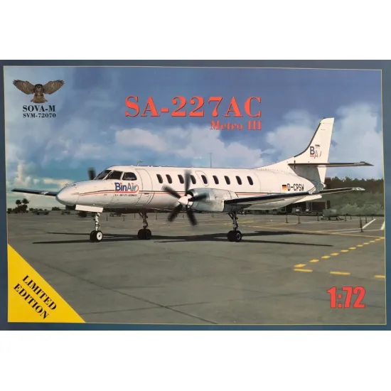 Sova Model 72070 1/72 Sa-227ac Plastic Model Kit