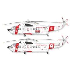 Lima November Decals 72-543 1/72 Helikopter Service Sikorsky S-61n Later Cs Including Masks