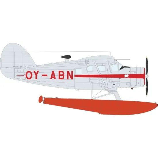 Lima November Decals 72-553 1/72 Danish Noorduyn Norseman. Includes Masks