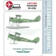 Lima November Decals 72-568 1/72 Wideroe Dh-60m Moth