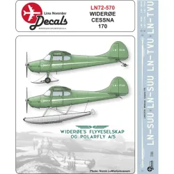 Lima November Decals 72-570 1/72 Wideroe Cessna C-170